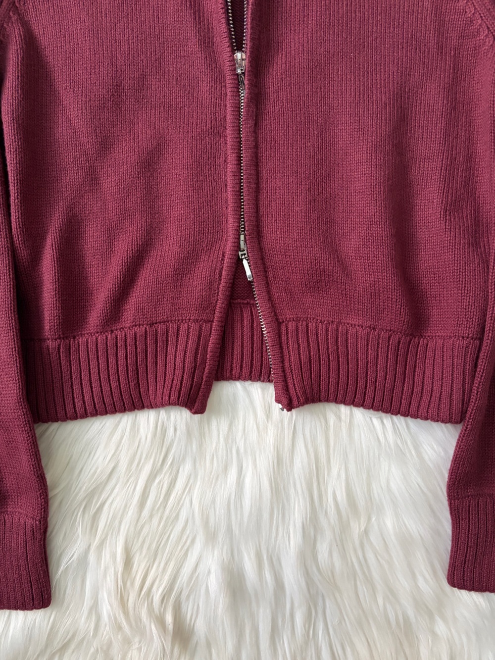 double zipper cardigan - Picture 10 of 12